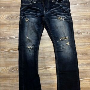 AMERICAN FIGHTER Distressed Jeans for Men